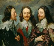 Charles I in Three Positions (mk25), Anthony Van Dyck